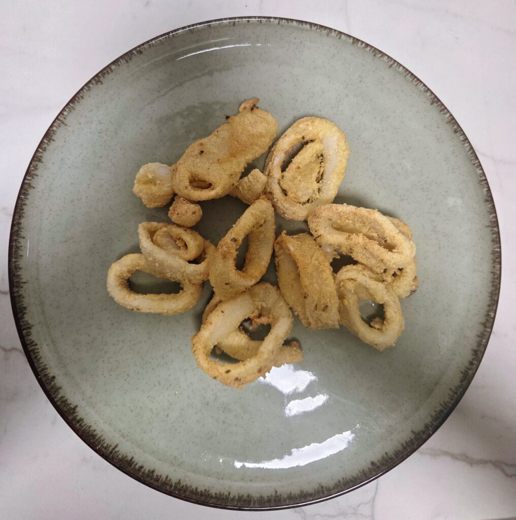 Calamares a la andaluza en Airfryer